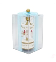 Kutulu Mini Atlı Karınca, 8,5cm x 3,5cm - Beyaz