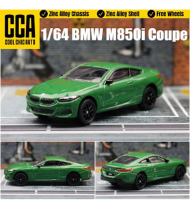 CCA Premium Series BMW M850i Yeşil 1/64 Model Araba