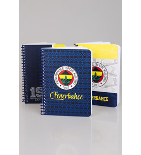 "DEKOMUS CEP DEFTERİ HEDİYELİ" YENİ SEZON LİSANSLI FENERBAHÇE SERT KAPAK BLOKNOT
