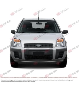 Ford Fiesta Arka Tampon Demiri 2002- (Oem No:  2S6117970Ac)