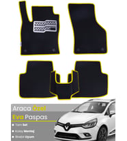 Renault Clio 4 Station Wagon (2012-2019) Uyumlu EVA Paspas Tam Set – Birebir Uyum,Araca Özel Tasarım
