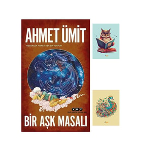 Bir Aşk Masalı Romanı - Ahmet Ümit Yky 9789750854491 (2 NOT DEFTERLİ) (Renksiz)