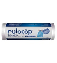 Büzgülü Çöp Torbası Orta Boy Kokusuz 10 Adet ( 55x60 )