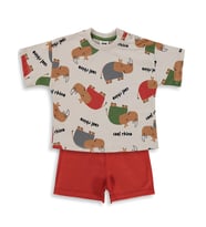 Civil Baby Rhino Empirme 6-18 Ay Takım - Bej