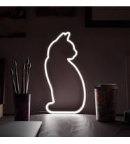 Just Mustard Cat Led Işık (Renksiz)