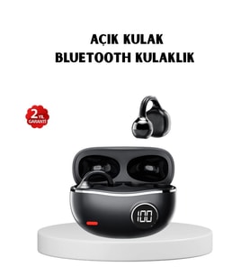 Kablosuz Açık Kulak Kulaklık Bluetooth 5.4 Type-c Hızlı Şarj 30 Saat