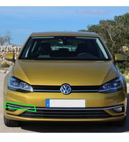 VW Golf 7.5 2018-20 Ön Tampon Sağ Sis Farı Üstü Krom Çıtası 5G0854662F