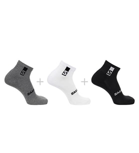 Salomon Everyday Ankle 3Pack Çorap (3 Çift) LC2086700 Renkli (Çok Renkli)