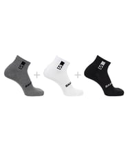 Salomon Everyday Ankle 3Pack Çorap (3 Çift) LC2086700 Renkli (Çok Renkli)