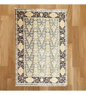 Millefleur Desenli 160 X 230 Dijital Baskı Halı