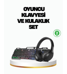 Hn01 Kulaklik + Pg-8018 Klavyesi̇ Set - Lisinya
