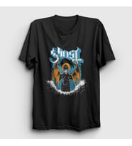 Presmono Unisex Siyah Wings Ghost T-Shirt 58698tt