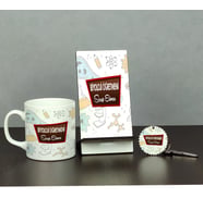 Biyoloji Öğretmenine Hediye Üçlü Set (Kupa + Telefon Standı + Anahtarlık) 002