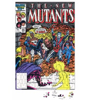 X men Novos Mutantes Puzzle 240 Parça Yapboz