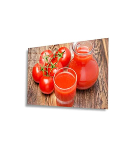 Miyrem Glasses Collection -A1^#  Meyveler Cam Tablo (Çok Renkli)