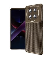 Honor Magic 7 Lite Kılıf Auto Focus Karbon Kapak - Kahverengi