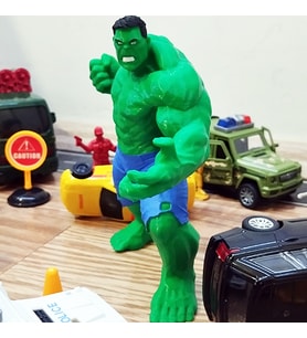 DorDen3D Hulk Figür Marvel Action Figür Dekoratif Büst