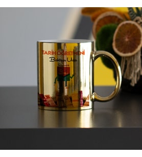 Tarih Öğretmeni Gold Kupa Bardak