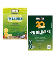 OKYANUS YAYINCILIK 8. Sınıf Master Fen Bilimleri Soru Bankası + Master 20 Fen Bilimleri Denemesi (2