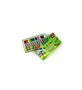 Alpino 12 Renk Karton Kutu Pastel Boya (Karışık)