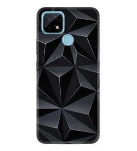 Realme C11 C21 C21Y C25Y C11 2021 Kılıf Desemli Silikon Prizmalar 1782