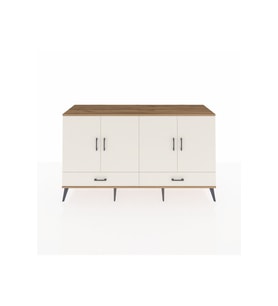 Hyperion Konsol 6 Raflı 2 Çekmeceli 4 Kapaklı 176x44x99 Çam-Aytaşı