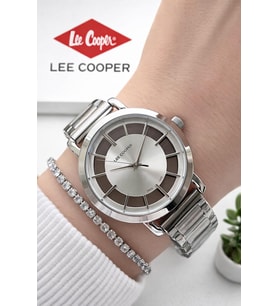 Lee Cooper Çelik Kordonlu 3 Atm Suya Dayanıklı 2 Yıl Garantili Kadın Kol Saati BFF.08037.380