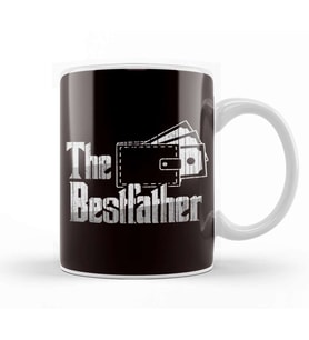 The Bestfather Dad Daddy Father Papa Poppa Stepdad Husband Kupa Bardak Porselen