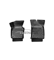 Volkswagen Caddy PANELVAN (2 Parça) 3D Havuzlu Paspas 2010-2015 Siyah (Karışık)