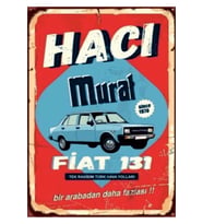 Ahşap MDF Poster (27x18cm)
