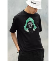 Doctor Doomsday Marvel Karakter Baskılı Unisex Oversize Doom Tişört