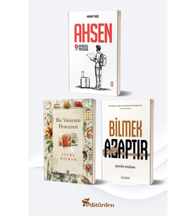 Ahsen En Güzele Yolculuk (Yazar: Mehmet Yıldız) / Bir Vaizenin Penceresi (Yazar: Fatma Bayram) / Bilmek Azaptır (Yazar: Şahin Doğan)