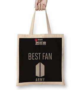 Best Fan Army Syeocheu Bez Çanta Uzun Saplı