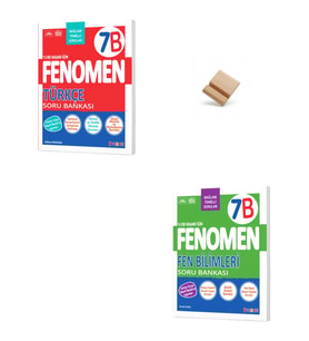 Fenomen 7. Sınıf Maarif 7B Türkçe ve Fen Bilimleri Soru Bankası + Telefon Standı