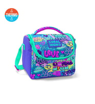 Coral High Kids Lavanta Su Yeşili Grafiti Desenli Thermo Beslenme Çantası 11827