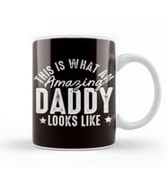 Amazing Daddy Father Papa Poppa Dad Stepdad Husband Family Kupa Bardak Porselen