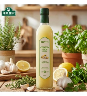 Taşköprü Sarımsak Limon Kürü 500 ml - Geleneksel Fermente Karışım