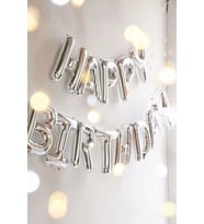 Happy Bırthday Harf Folyo Balon Seti