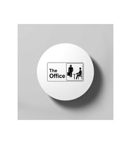 The Office Logo Bardak Altlığı