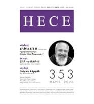 Hece Dergi 353.Sayı Mayıs 2026