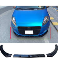 Fiat Punto Ön Lip Parlak Siyah 3 Prç Kırılmaya Dayanıklı ABS