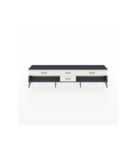 Arges TV Ünitesi 4 Çekmeceli  220x30x51 Antrasit-Aytaşı