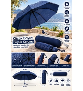 KAPSÜL ŞEMSİYE LACİVERT