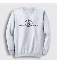 Presmono Unisex Beyaz A Apocalyptica Sweatshirt 10795tt (Beyaz)