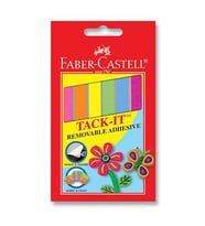 Faber Castell Tack It Patafix Renkli Hamur Yapıştırıcı Creative 50 gr (Çok Renkli)