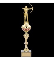 ODAK KUPA - Figürlü Kupalar - Okçu Figürlü Kupalar FG-064 C - 46 cm