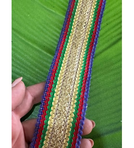 150X4 CM KABARTMA RENKLİ TASARIM ŞEERİT DİKİŞ GİYİM AKSESUARI