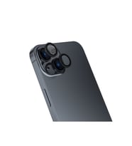 Apple iPhone 15 Uyumlu Zore CL-13 Kamera Lens Koruyucu (Siyah)