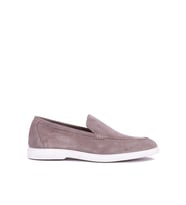 Shoetyle - Hakiki Süet Deri Bej Rengi Erkek Loafer - 115-K664