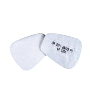 3M 5911 P1 R Toz Korumalı Partikül Filtresi - 1 Çift x (4 Adet) (Çok Renkli)